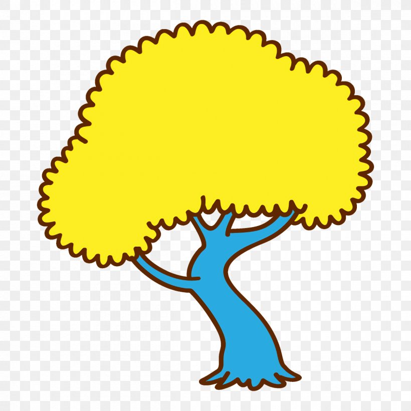 Yellow Clip Art Tree, PNG, 1200x1200px, Yellow, Tree Download Free