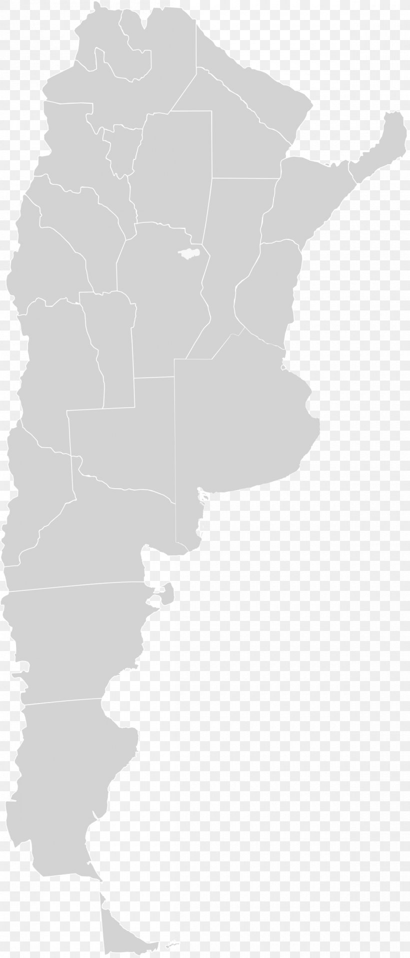 Argentina Vector Graphics Map Stock Photography Illustration, PNG, 1200x2800px, Argentina, Black And White, Blank Map, Map, Monochrome Download Free