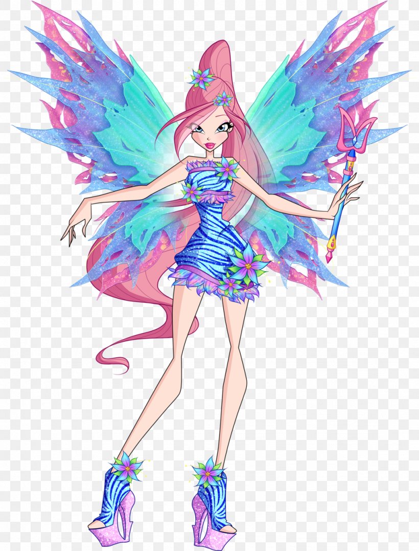 Fairy Bloom Musa Roxy Mythix, PNG, 1024x1345px, Fairy, Art, Barbie, Bloom, Costume Design Download Free