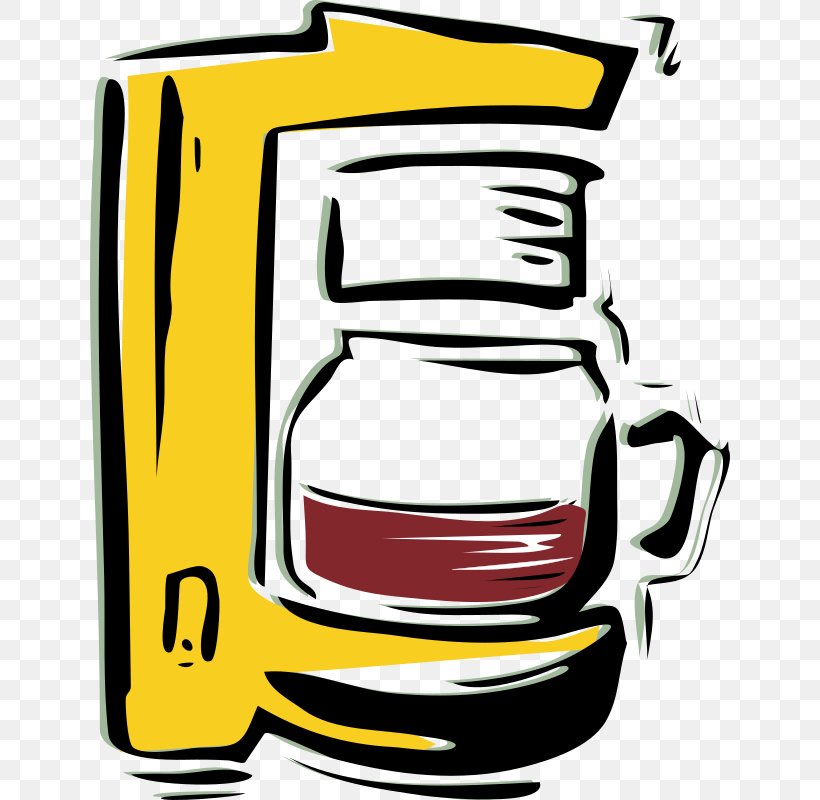 Coffeemaker Clip Art, PNG, 640x800px, Coffee, Artwork, Brand, Cafe, Coffee Pot Download Free