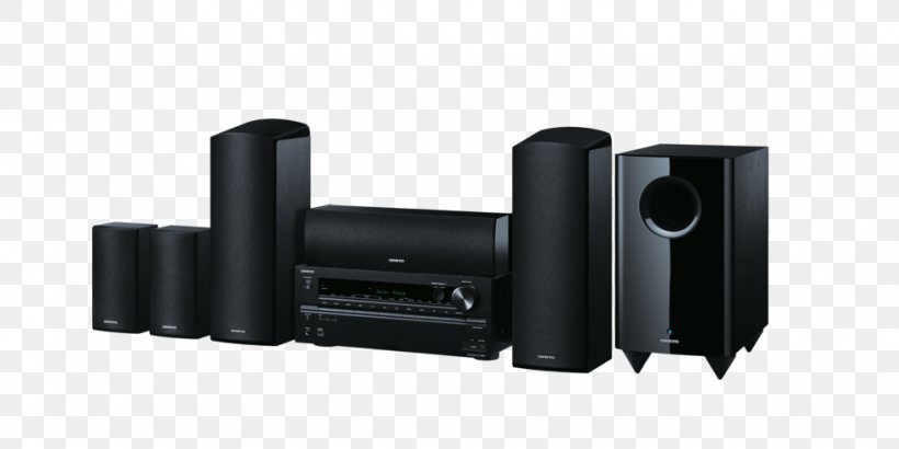 Home Theater Systems ONKYO Dolby Atmos Network AV Receiver/Speaker, PNG, 976x488px, 51 Surround Sound, Home Theater Systems, Audio, Av Receiver, Dolby Atmos Download Free