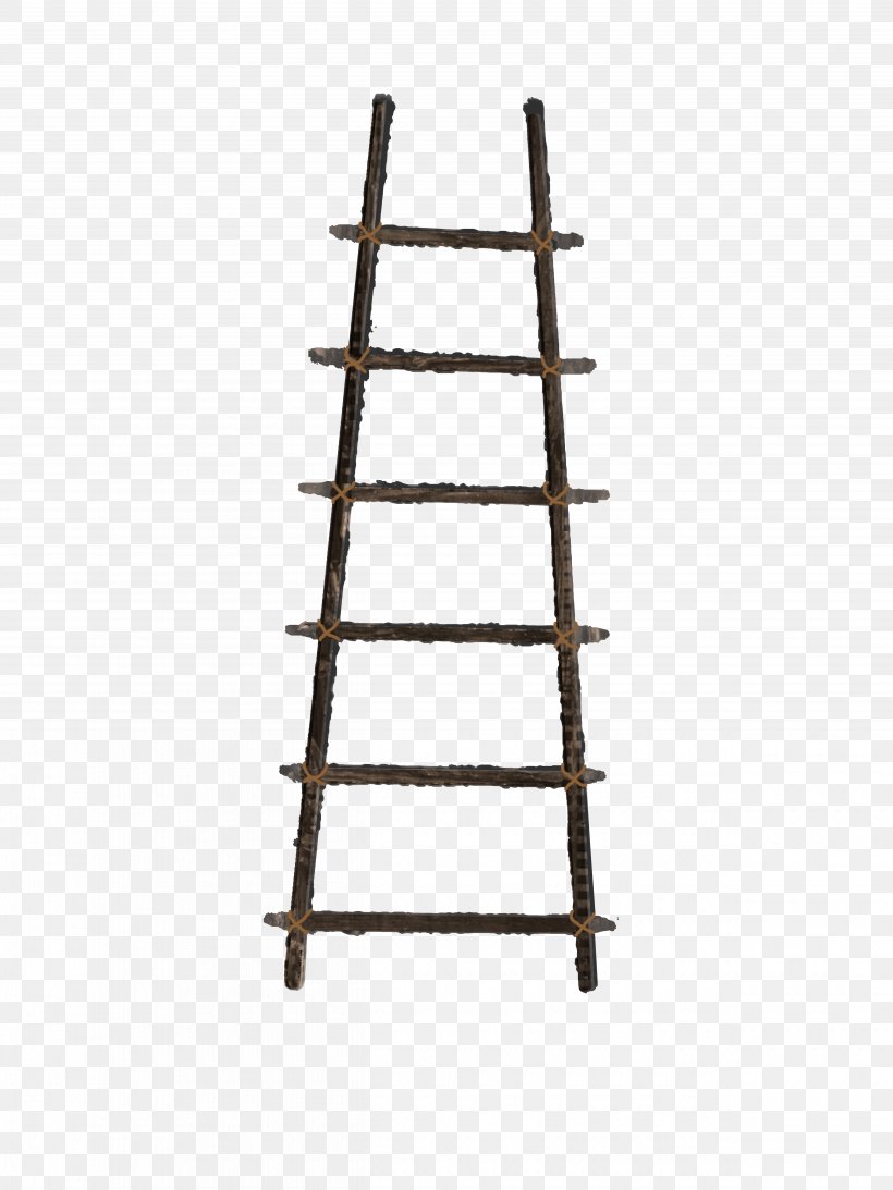 Ladder Rope Clip Art, PNG, 5000x6667px, Ladder, Deviantart, Fixed Ladder, Keukentrap, Material Download Free