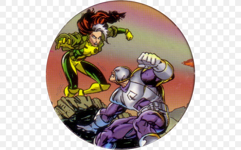 Rogue X-Men Hardee's Superhero Marvel Comics, PNG, 510x510px, Rogue, Cartoon, Chewing Gum, Child, Fiction Download Free