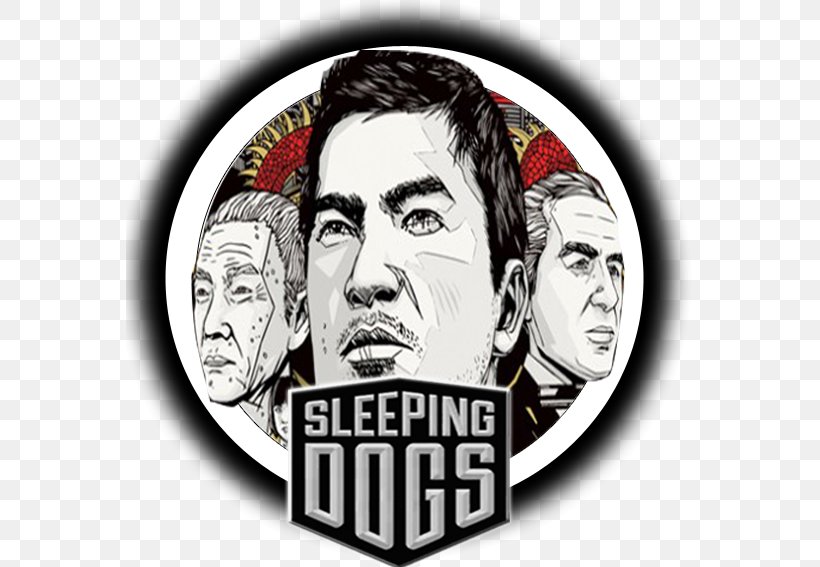 Sleeping Dogs Xbox 360, PNG, 567x567px, Sleeping Dogs, Badge, Brand, Dog, Fashion Accessory Download Free