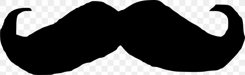 Handlebar Moustache Black Hair Clip Art, PNG, 2105x646px, Moustache, Black, Black And White, Black Hair, Color Download Free