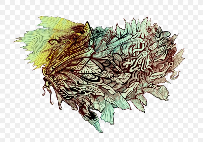 Leaf Illustration Legendary Creature, PNG, 1024x721px, Leaf, Fictional Character, Legendary Creature, Mythical Creature, Organism Download Free
