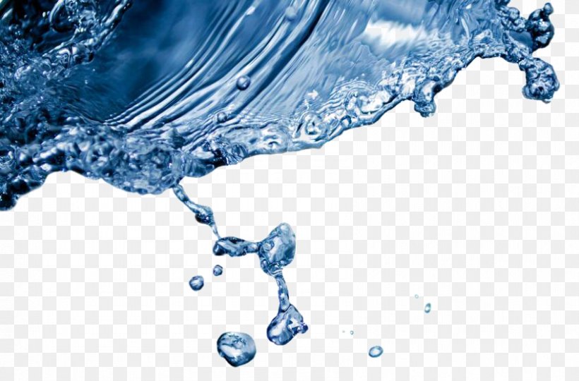 Purified Water Drop Splash Liquid, PNG, 848x559px, Water, Blue, Drinking Water, Drop, Liquid Download Free