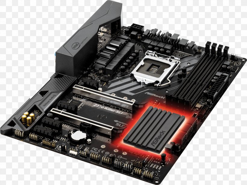 ASRock Z370 Killer SLI/ac ATX Motherboard For Intel CPUs By CCL Computers LGA 1151, PNG, 2999x2252px, Intel, Asrock, Atx, Central Processing Unit, Chipset Download Free