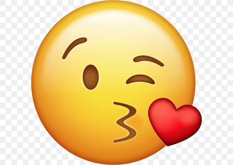 Emoji Kiss Icon 2 Clip Art, PNG, 600x579px, Emoji, Emoticon, Emotion, Face With Tears Of Joy Emoji, Happiness Download Free