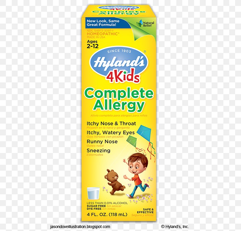 Hyland's Allergy Homeopathy Cough Medicine Common Cold, PNG, 517x785px, Allergy, Asthma, Child, Common Cold, Cough Download Free