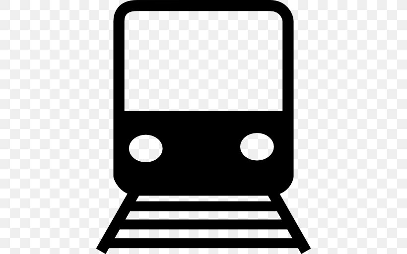 Rail Transport Rapid Transit Tram Train, PNG, 512x512px, Rail Transport, Area, Black, Black And White, Highspeed Rail Download Free