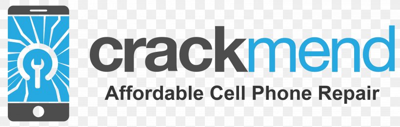Crackmend, PNG, 3106x994px, Logo, Advertising, Banner, Blue, Brand Download Free
