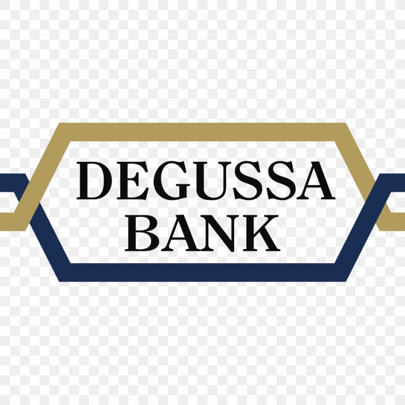 Degussa Bank Logo Brand Product Design Organization, PNG, 960x960px, Logo, Area, Bank, Brand, Organization Download Free