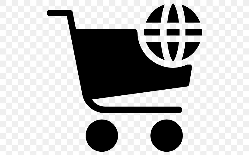 Online Shopping E-commerce Payment System Trade, PNG, 512x512px, Online Shopping, Black And White, Brand, Ecommerce, Ecommerce Payment System Download Free