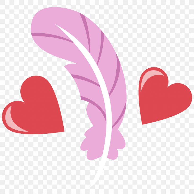 Pinkie Pie Applejack Pony Cutie Mark Crusaders Feather, PNG, 1000x1000px, Watercolor, Cartoon, Flower, Frame, Heart Download Free