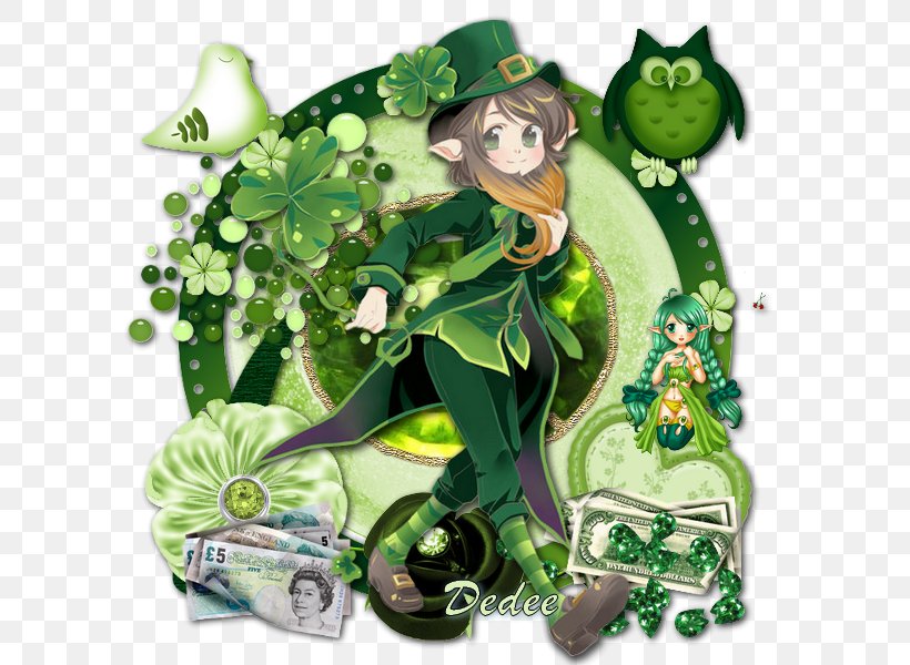 Saint Patrick's Day Deedee, PNG, 600x600px, Saint Patrick S Day, Character, Deedee, Fiction, Fictional Character Download Free