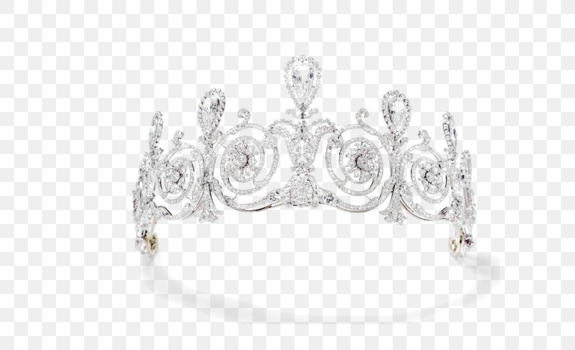 Tiara Cartier Jewellery Diamond Crown, PNG, 607x500px, Tiara, Black And White, Bling Bling, Body Jewelry, Brooch Download Free