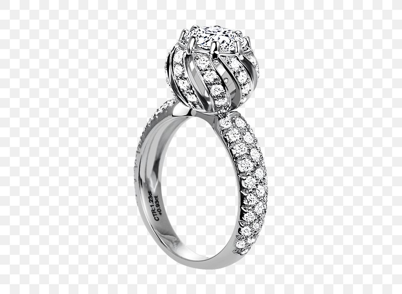 Wedding Ring Silver Diamond Jewellery, PNG, 600x600px, Ring, Body Jewellery, Body Jewelry, Diamantaire, Diamond Download Free