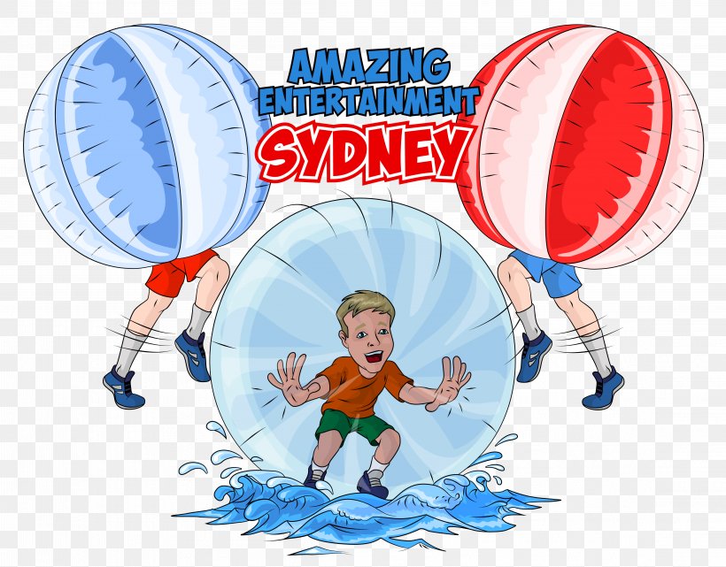 Amazing Entertainment ~ Sydney Zorbing Bubble Bump Football Kids Party Entertainment, PNG, 4588x3588px, Zorbing, Australia, Ball, Bubble Bump Football, Child Download Free