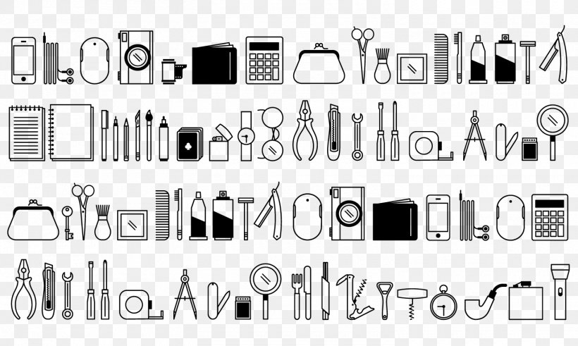 Graphic Design Pictogram Icon Design, PNG, 1500x900px, Pictogram, Art, Behance, Black, Black And White Download Free