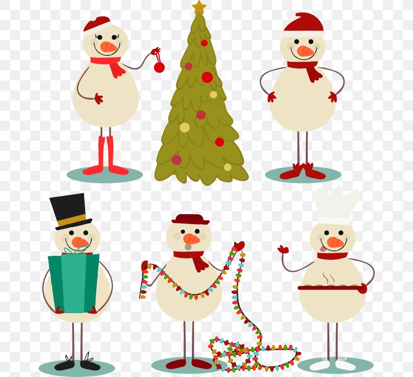 Christmas Ornament Snowman Clip Art, PNG, 668x750px, Christmas Ornament, Artwork, Beak, Christmas, Christmas Decoration Download Free