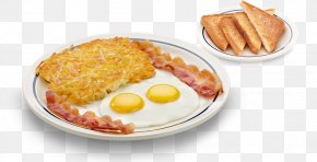 Breakfast - Fried Egg Full Breakfast Bacon Toast PNG