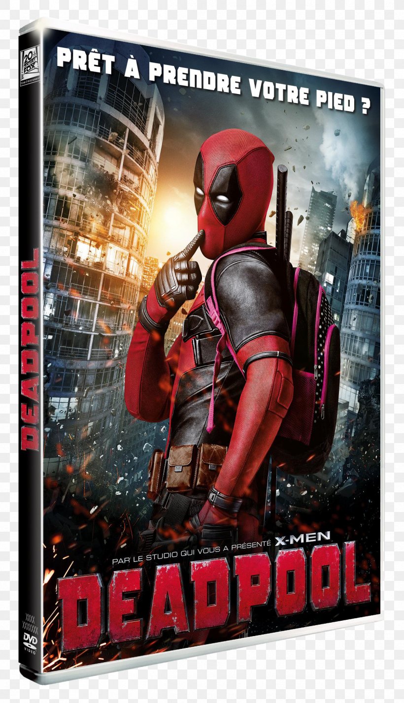 Deadpool Blu-ray Disc Film X-Men Superhero Movie, PNG, 1266x2206px, Deadpool, Action Figure, Action Film, Advertising, Bluray Disc Download Free