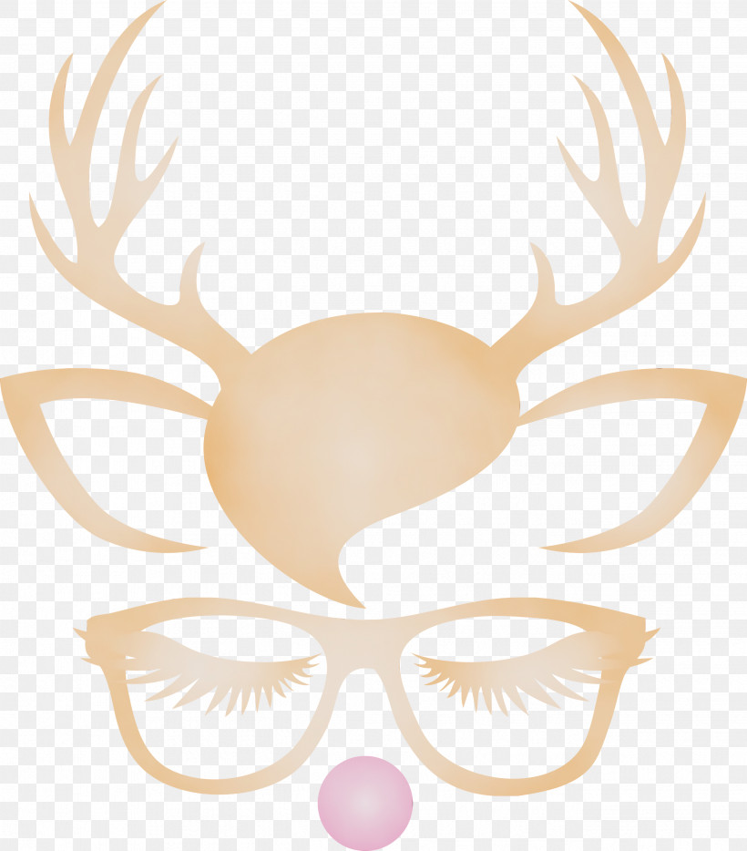 Head Antler Deer Eyewear Fawn, PNG, 2632x3000px, Reindeer Face, Antler, Deer, Eyewear, Fawn Download Free