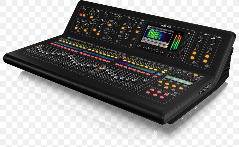 Microphone Audio Mixers Digital Mixing Console Midas Consoles Recording Studio, PNG, 800x506px, Microphone, Audio, Audio Engineer, Audio Equipment, Audio Mixers Download Free