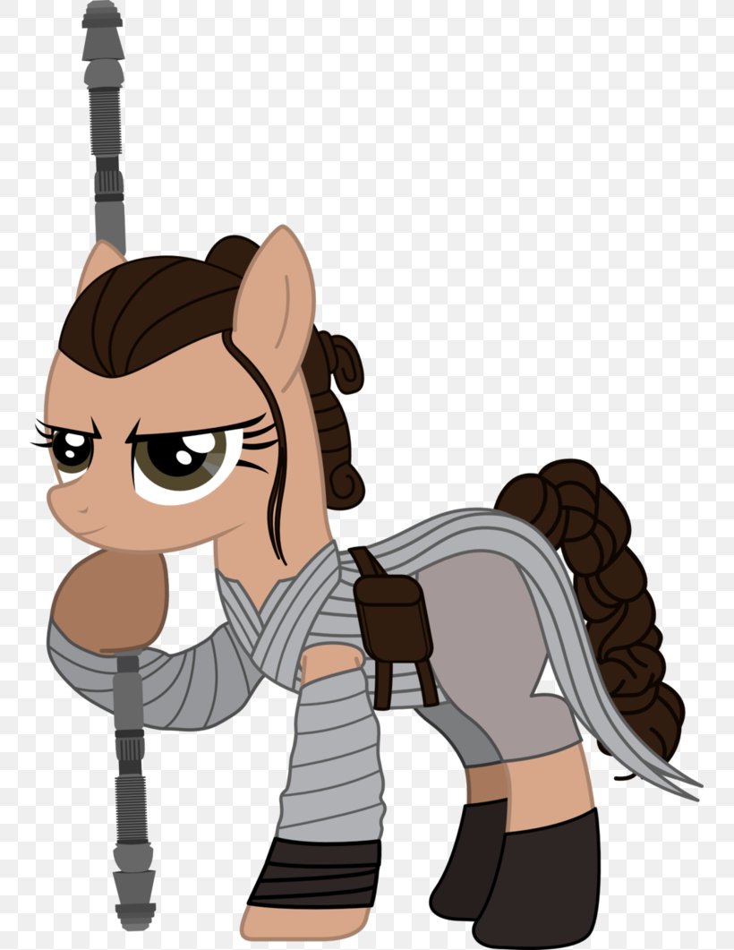 My Little Pony Rey Star Wars Horse, PNG, 753x1061px, Pony, Animal, Art, Cartoon, Character Download Free