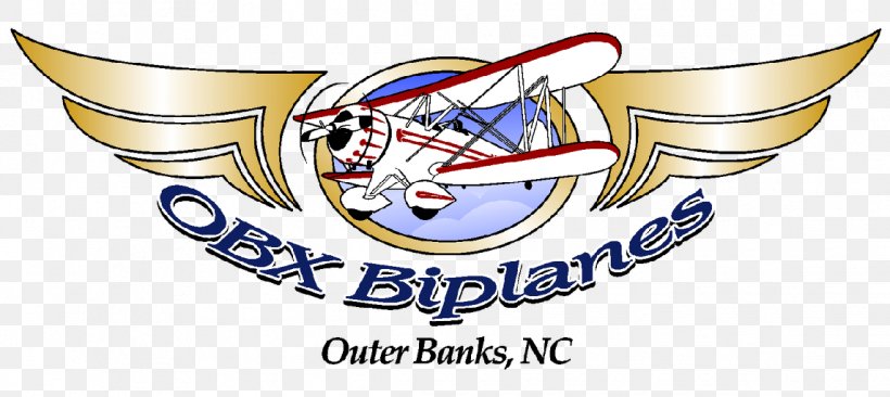 Nags Head Outer Banks Logo OBX Biplanes & Warbirds Corporate Branding, PNG, 1145x512px, Nags Head, Airplane, Biplane, Brand, Corporate Branding Download Free