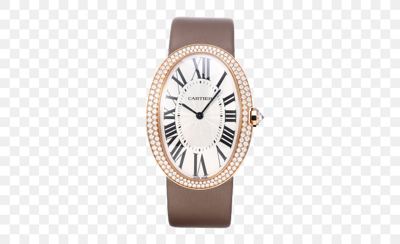 Cartier Tank Watch Diamond Gold, PNG, 500x500px, Cartier, Brand, Brilliant, Cartier Tank, Colored Gold Download Free