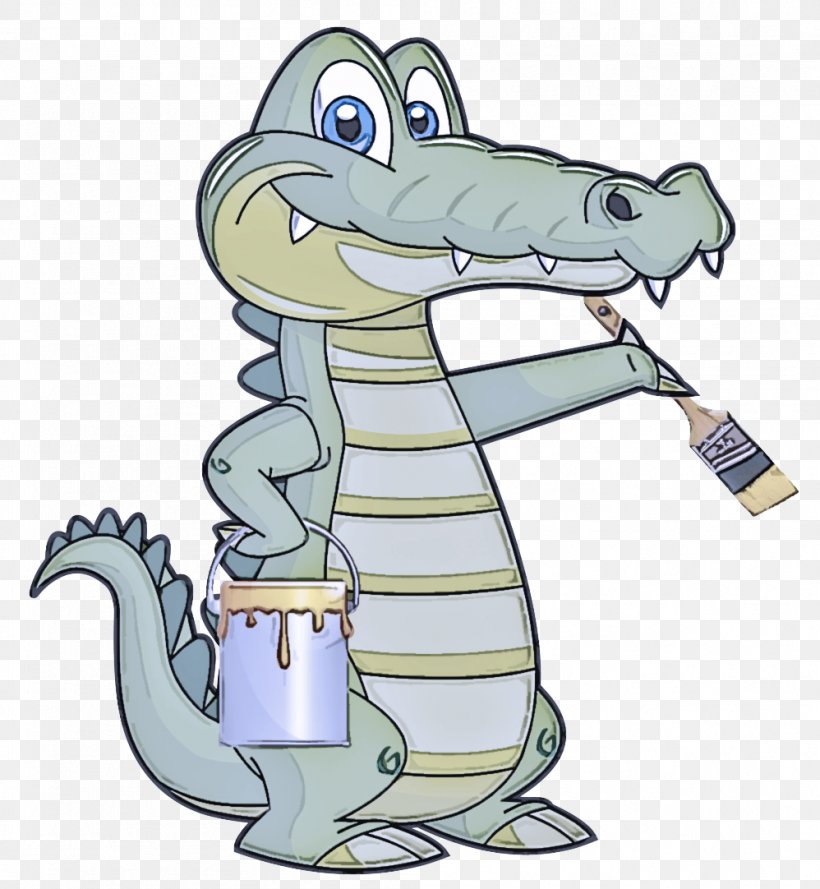 Cartoon Reptile Clip Art Crocodile Alligator, PNG, 998x1082px, Cartoon, Alligator, Crocodile, Crocodilia, Fictional Character Download Free