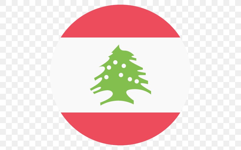 Flag Of Lebanon Emoji National Flag, PNG, 512x512px, Lebanon, Area, Christmas, Christmas Decoration, Christmas Ornament Download Free
