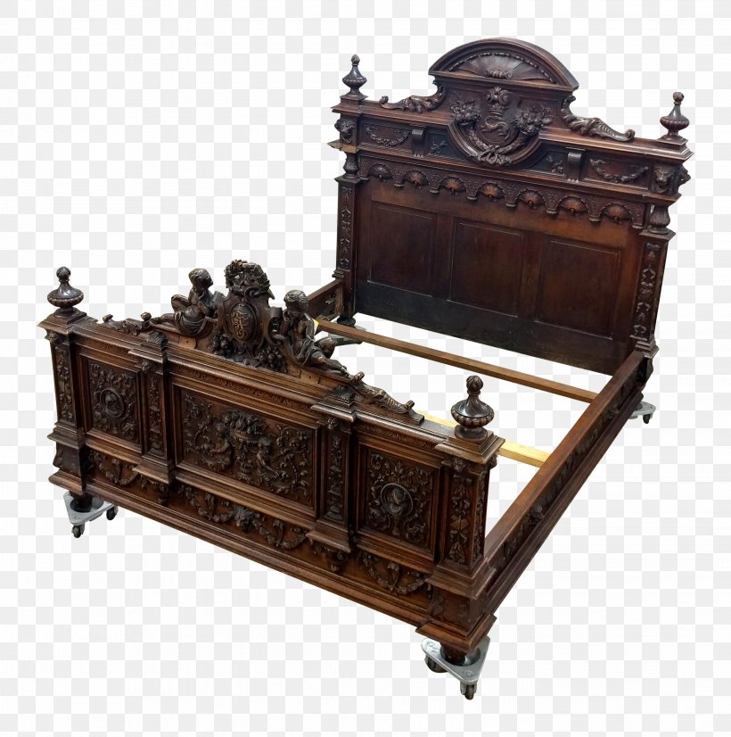 Furniture Bed 18th Century Headboard Renaissance, PNG, 2849x2873px, 18th Century, Furniture, Antique, Bed, Carpet Download Free