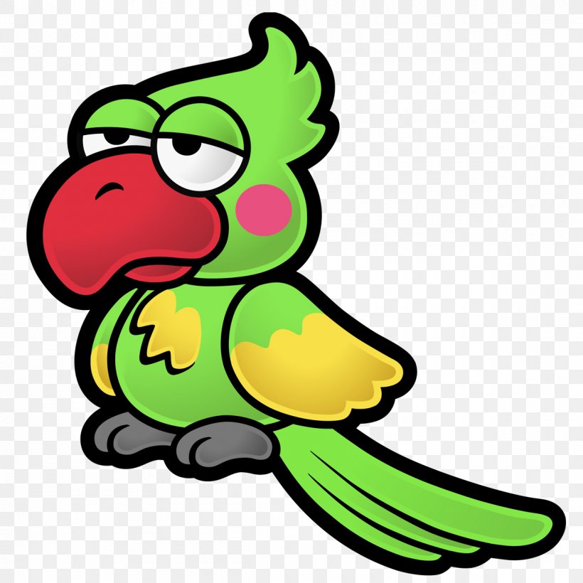 Super Paper Mario Super Mario Sunshine Super Mario Bros. 3 Super Mario Bros. 2 Paper Mario: The Thousand-Year Door, PNG, 1200x1200px, Super Paper Mario, Artwork, Beak, Bowser, Green Download Free