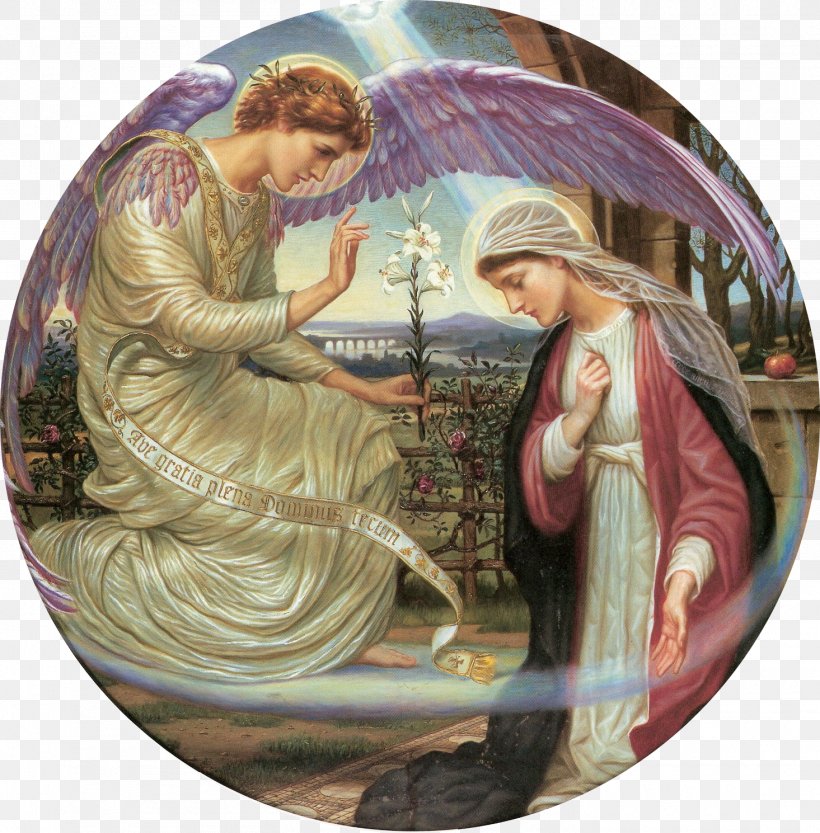 Annunciation Ecce Ancilla Domini Oil Painting Art, PNG, 1465x1489px, Annunciation, Angel, Art, Dishware, Ecce Ancilla Domini Download Free