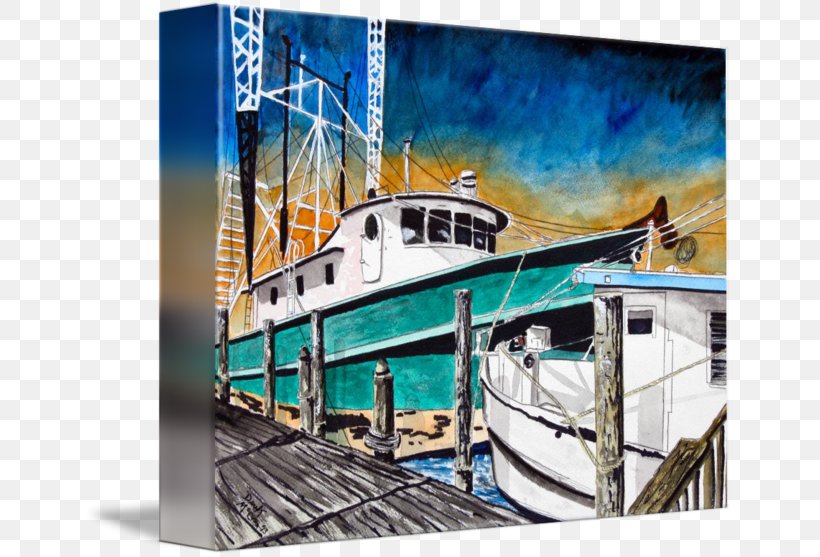 Canvas Print Watercolor Painting Art Oil Painting Reproduction, PNG, 650x557px, Canvas, Art, Art Museum, Artist, Boat Download Free