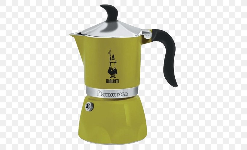 Moka Pot Bialetti Industrie Coffee Percolator Teacup, PNG, 500x500px, Moka Pot, Bialetti, Bialetti Industrie, Coffee Percolator, Cooking Ranges Download Free