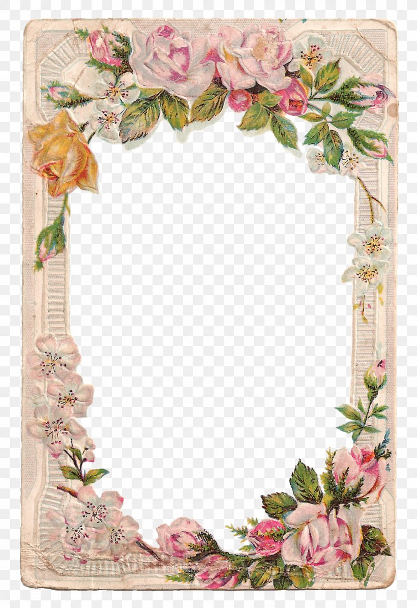 Borders And Frames Picture Frames Rose Flower Clip Art, PNG, 1097x1600px, Borders And Frames, Antique, Cut Flowers, Decorative Arts, Flora Download Free