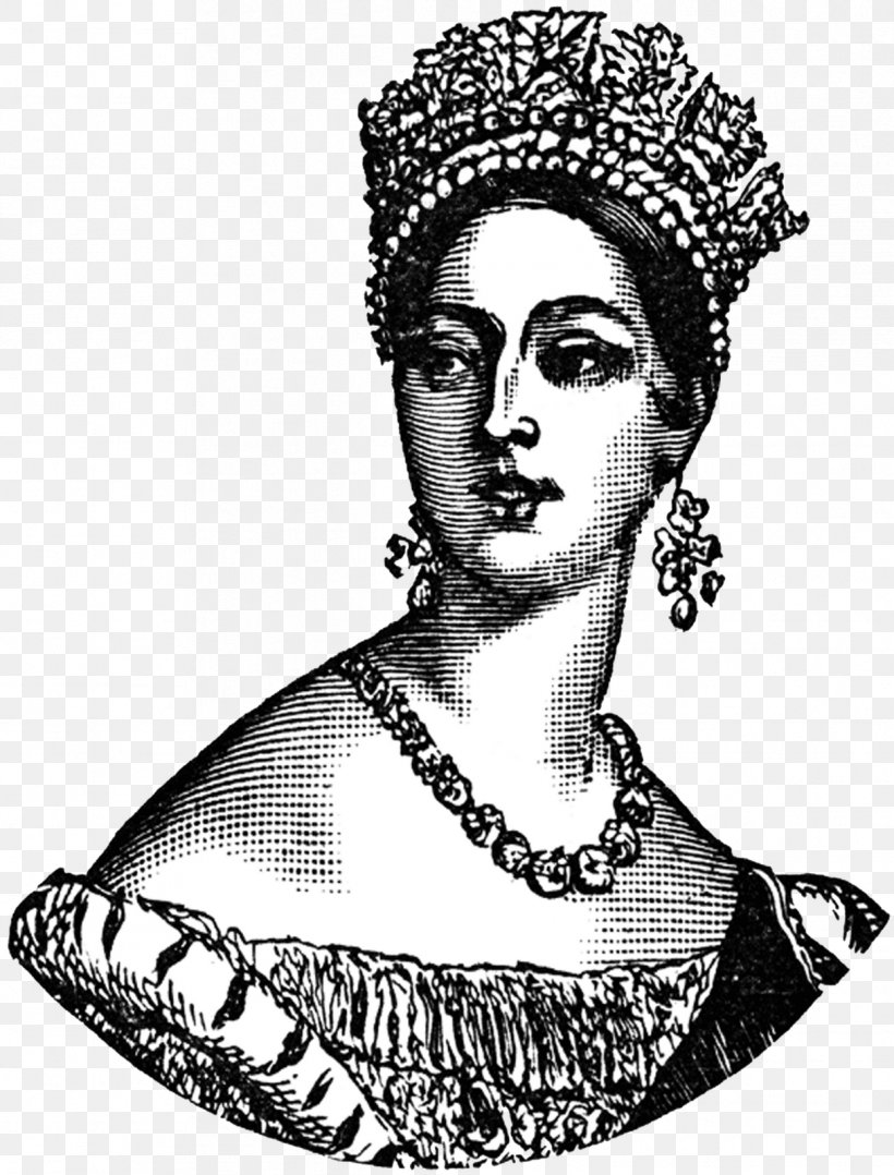 Queen Victoria Victorian Era Clip Art, PNG, 1217x1600px, Queen Victoria, Art, Black And White, Drawing, Fashion Accessory Download Free