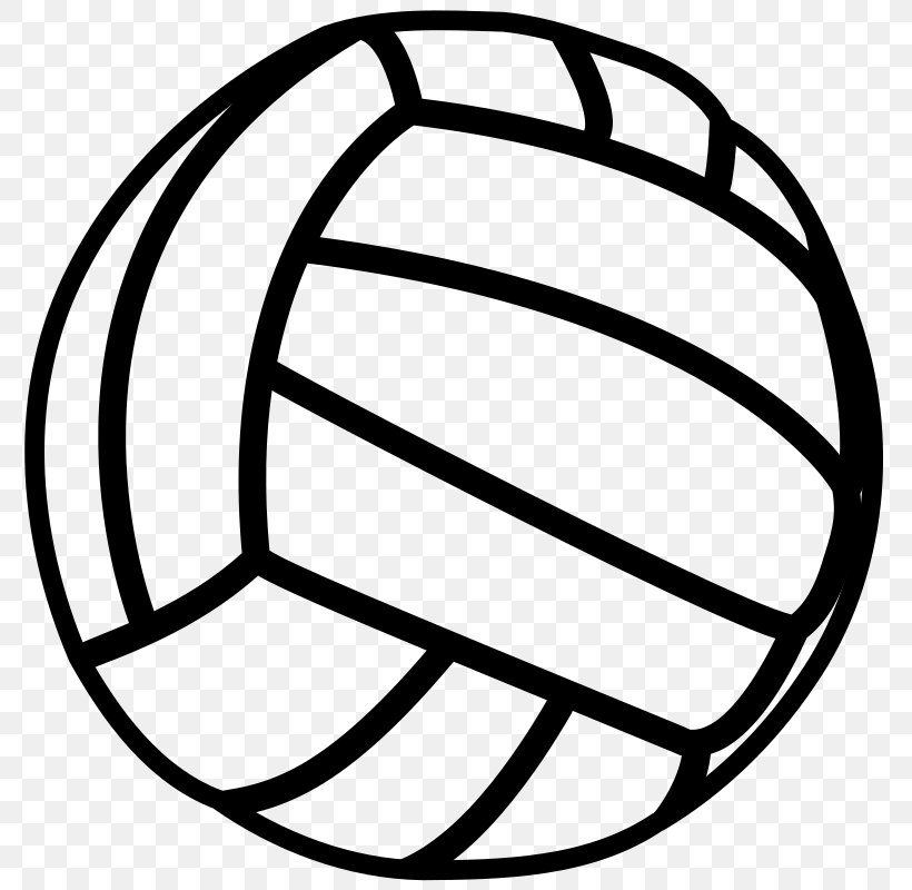 Clip Art Beach Volleyball Openclipart Download, PNG, 800x800px, Volleyball, Ball, Beach Volleyball, Black And White, Line Art Download Free
