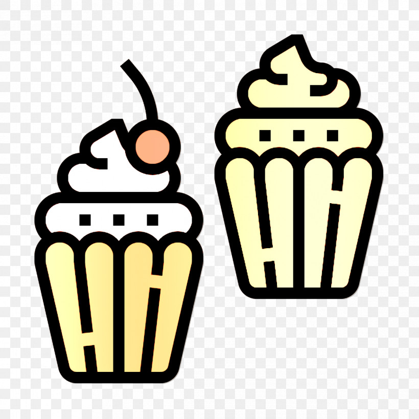 Cupcake Icon Food And Restaurant Icon Party Icon, PNG, 1192x1192px, Cupcake Icon, Arts And Crafts Movement, Food And Restaurant Icon, Handicraft, Health Download Free