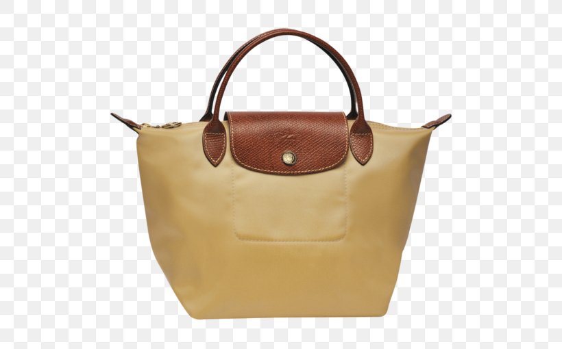 Longchamp Tasche Handbag Pliage, PNG, 510x510px, Longchamp, Backpack, Bag, Beige, Brown Download Free