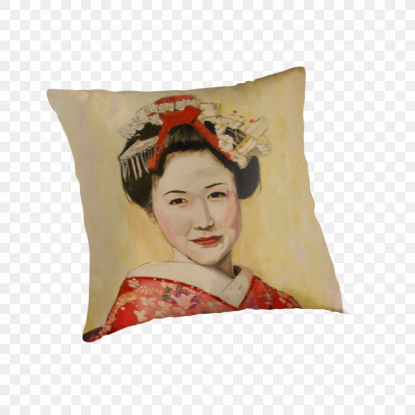 Throw Pillows Cushion Geisha, PNG, 875x875px, Throw Pillows, Cushion, Geisha, Pillow, Throw Pillow Download Free