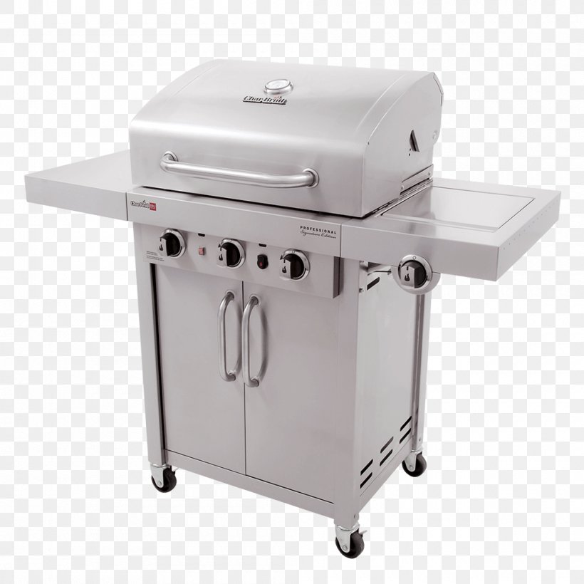 Barbecue Grilling Char-Broil Signature 4 Burner Gas Grill Char-Broil Commercial Series, PNG, 1000x1000px, Barbecue, Bbq Smoker, Charbroil, Charbroil Patio Bistro, Gasgrill Download Free