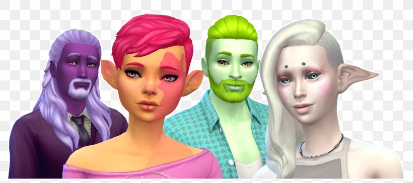 Noor Naim The Sims 4 YouTube Birthmark, PNG, 1125x500px, Sims 4, Barbie, Birthmark, Face, Hair Coloring Download Free
