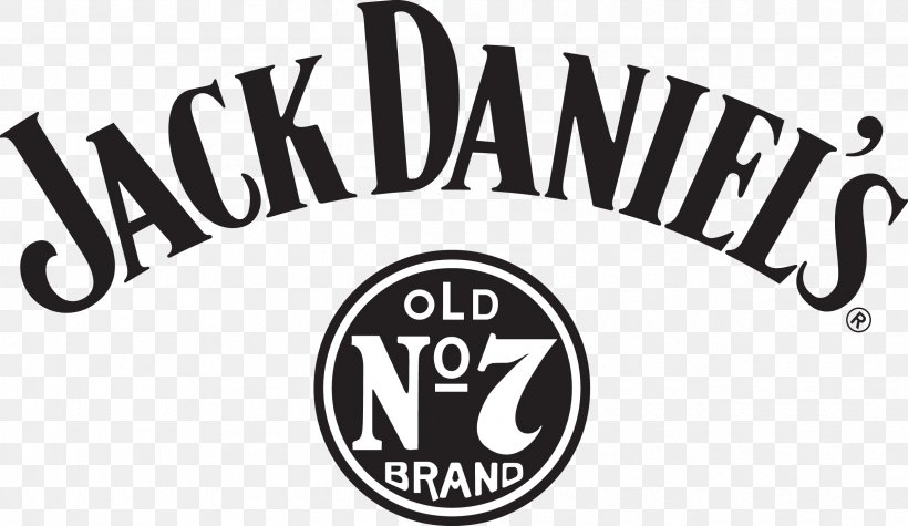 Jack Daniel's American Whiskey Cocktail Lynchburg, PNG, 2435x1413px, Whiskey, American Whiskey, Area, Black And White, Brand Download Free