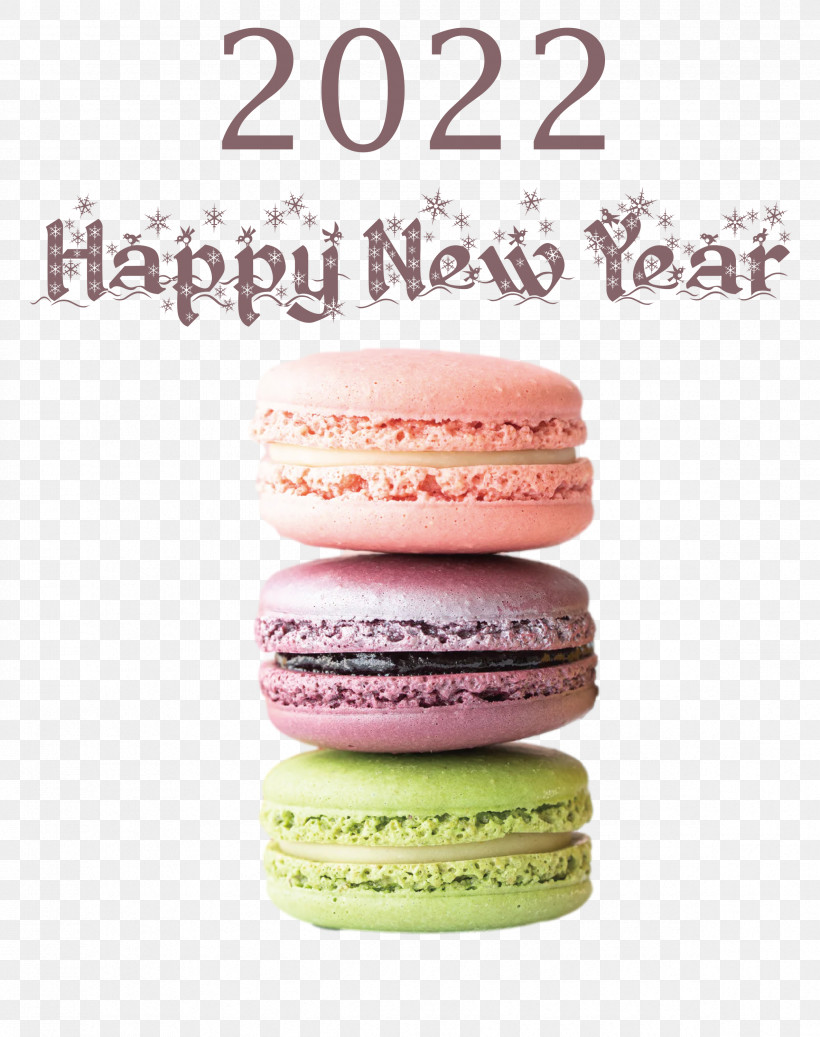 2022 Happy New Year 2022 New Year 2022, PNG, 2372x3000px, Macaroon, Baking, Meter, Superfood Download Free