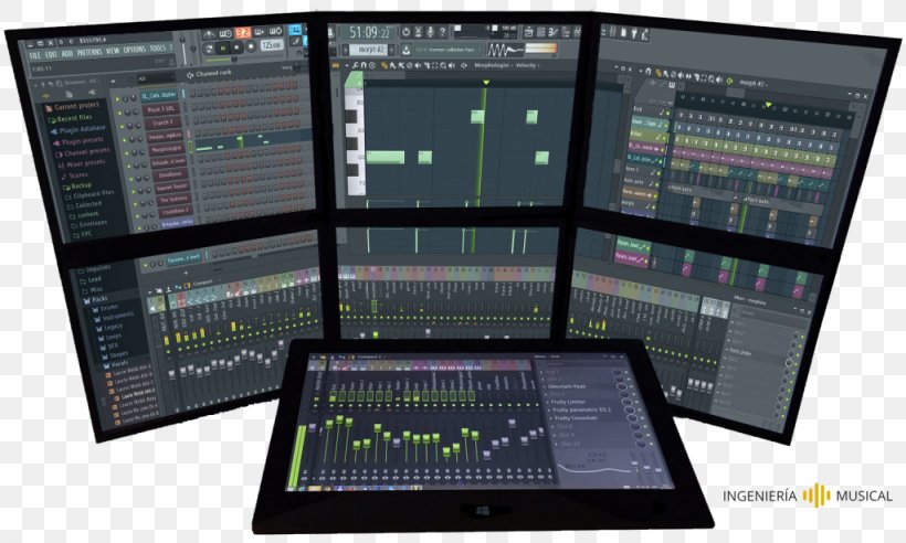 FL Studio Digital Audio Workstation Computer Software Image-Line, PNG, 1024x615px, Fl Studio, Ableton Live, Audio Editing Software, Computer Software, Digital Audio Download Free